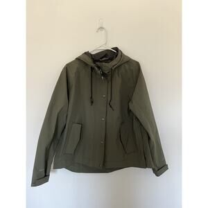 Eddie Bauer Women's Port Townsend Jacket Size Large Sprig Green